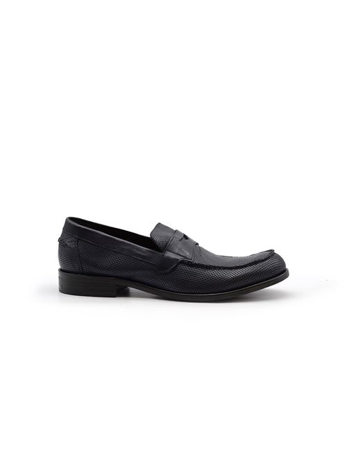 MOCASSINO LASERATO BLU JP DAVID | 2580/1PAPUABLU